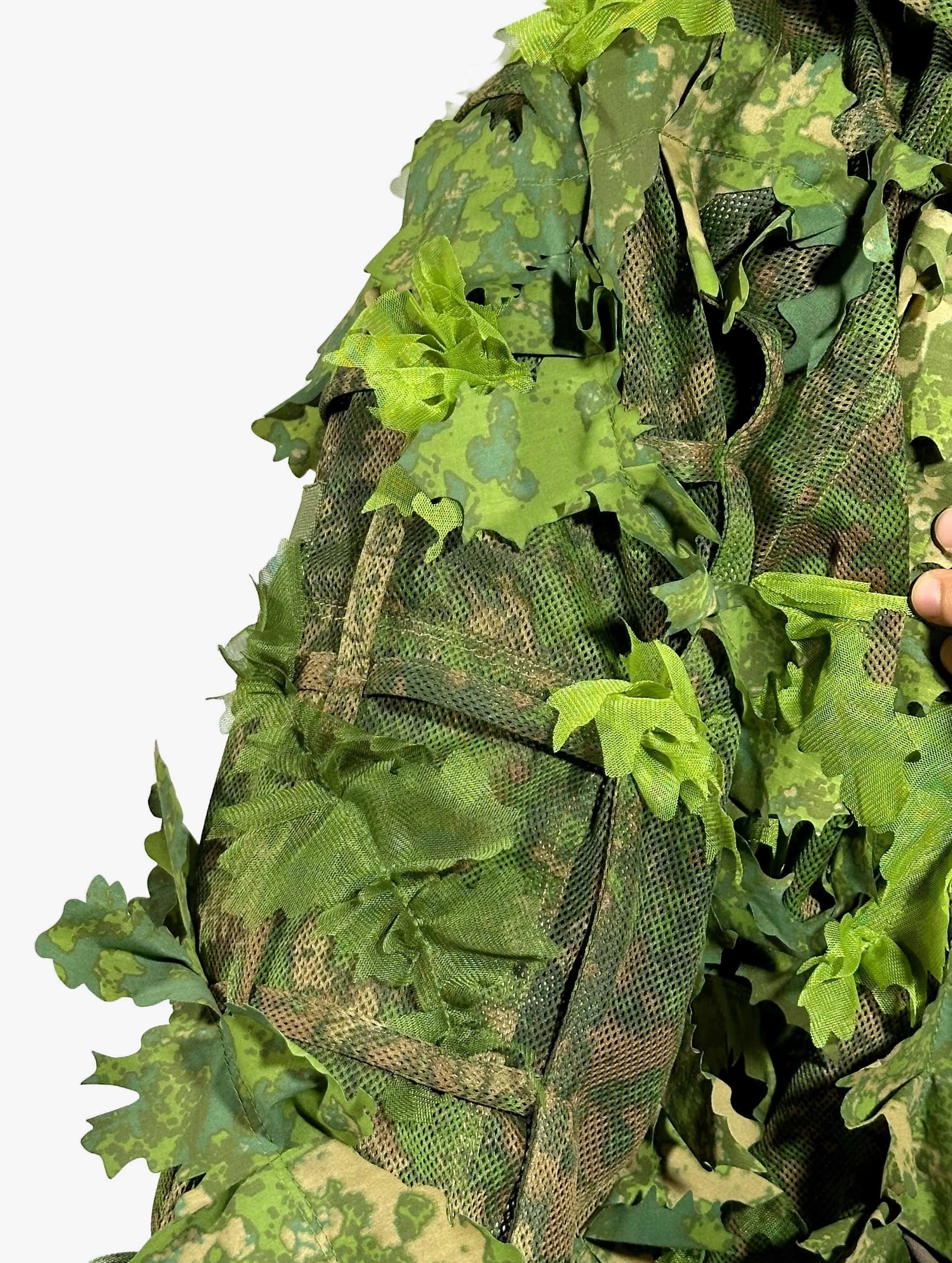 KMCS Cloak with Next Gen Leaf Strips - Green