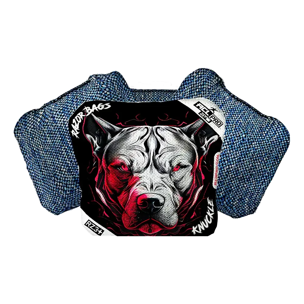 Knuckle | Pitbull Black Series | ACL PRO Razor Cornhole Bags