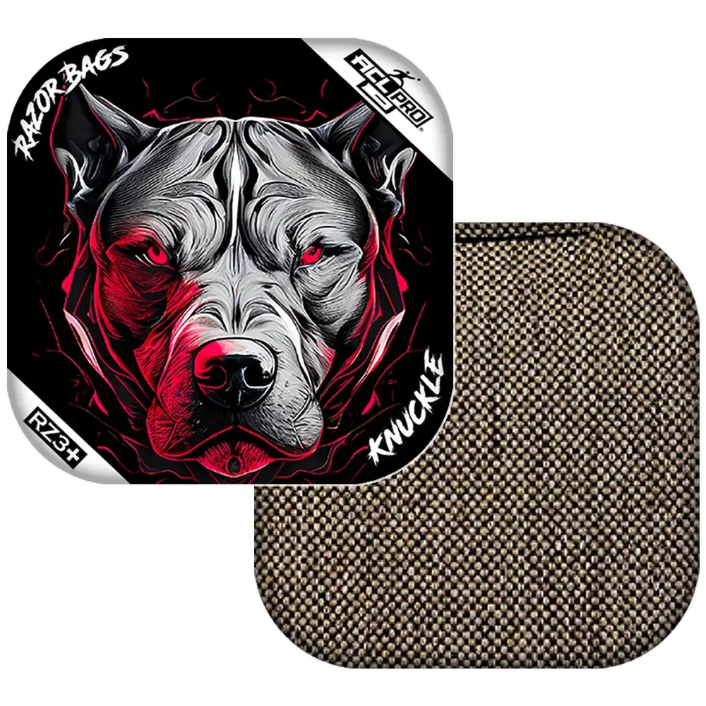 Knuckle | Pitbull Black Series | ACL PRO Razor Cornhole Bags