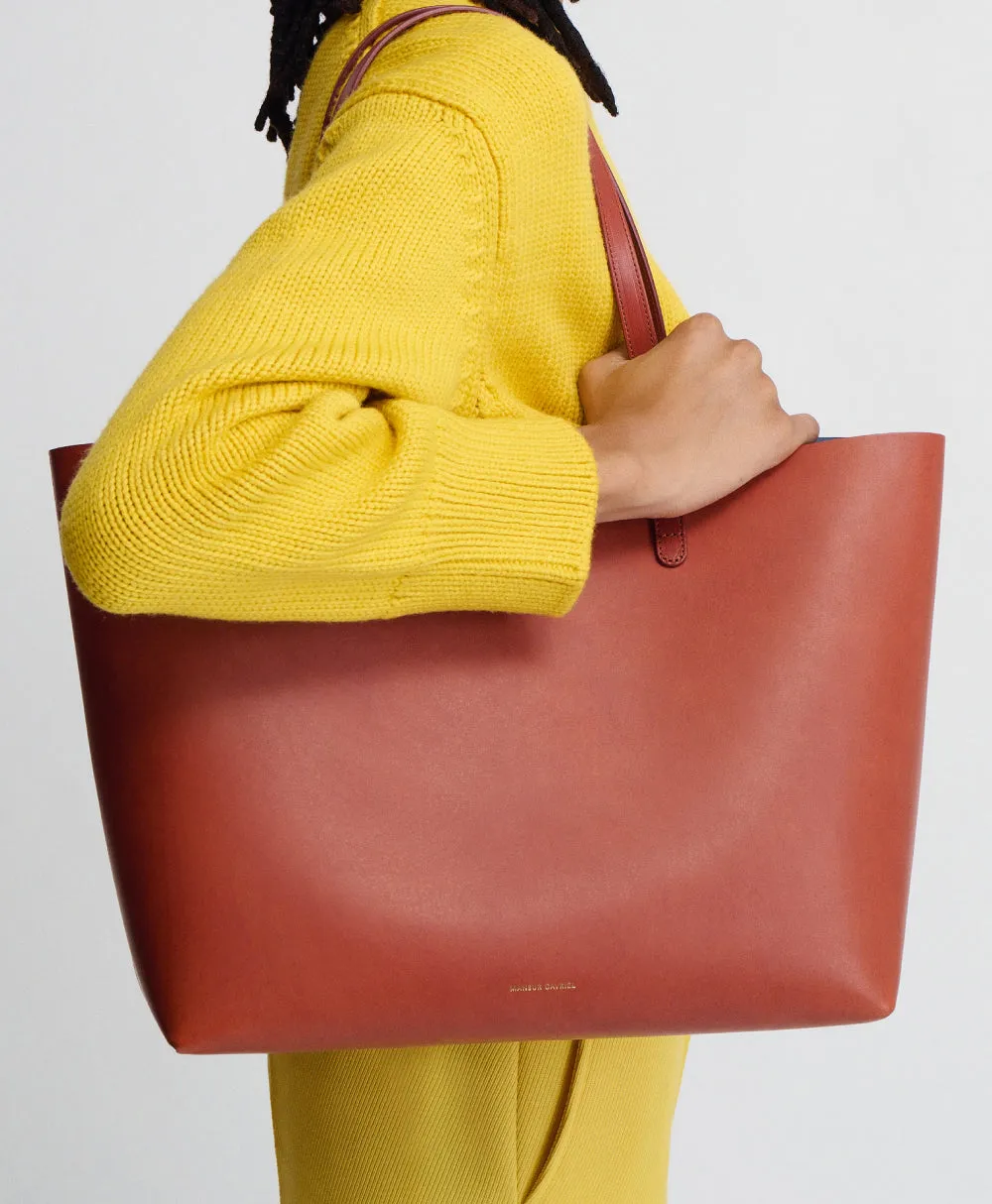 Large Tote - Brandy/Avion