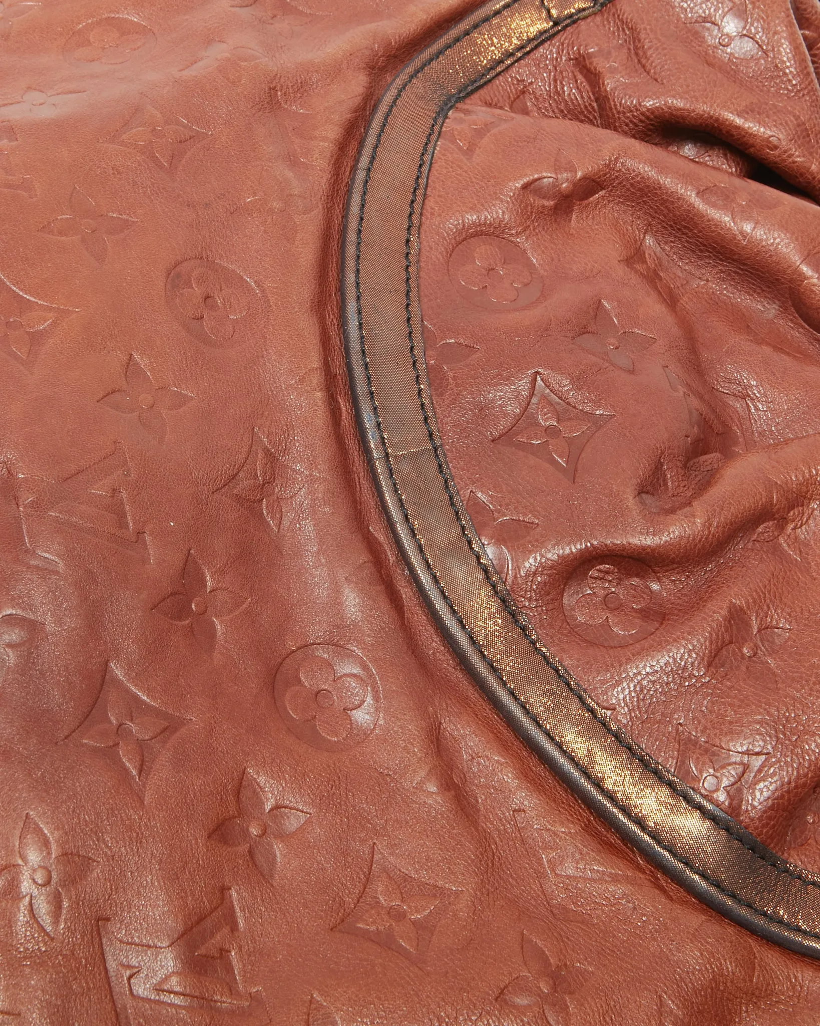 Louis Vuitton Brown Empreinte Monogram Masala Epices Kalahari GM