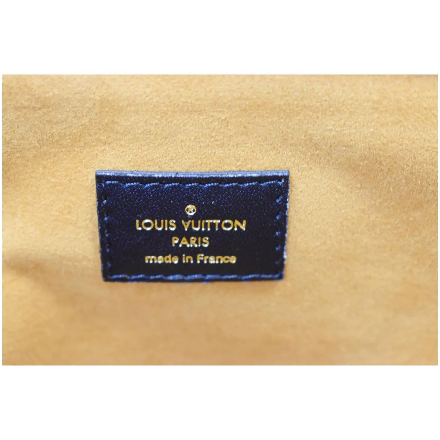 LOUIS VUITTON Coussin MM Monogram Embossed Shoulder Bag Black