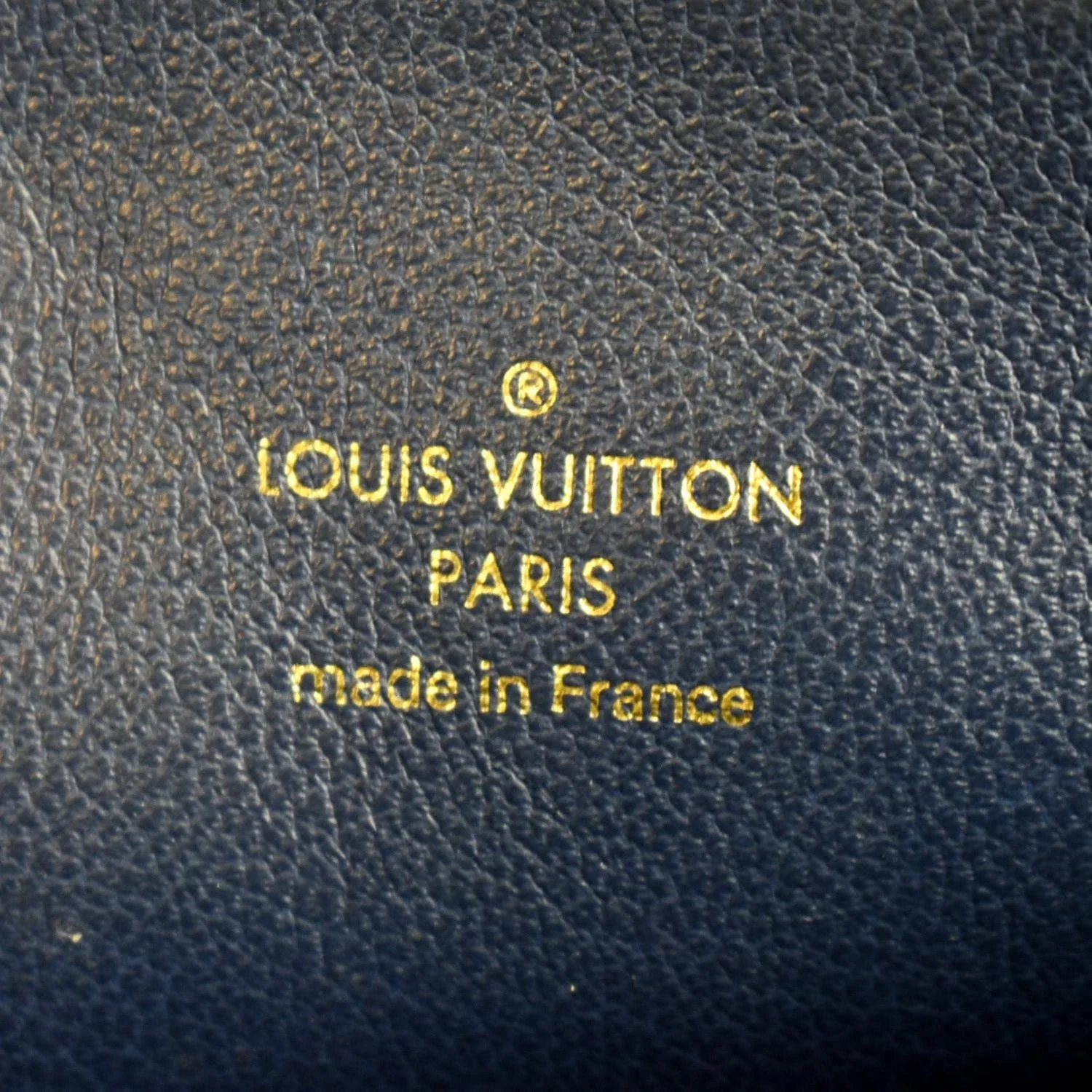 LOUIS VUITTON Coussin MM Monogram Embossed Shoulder Bag Taupe