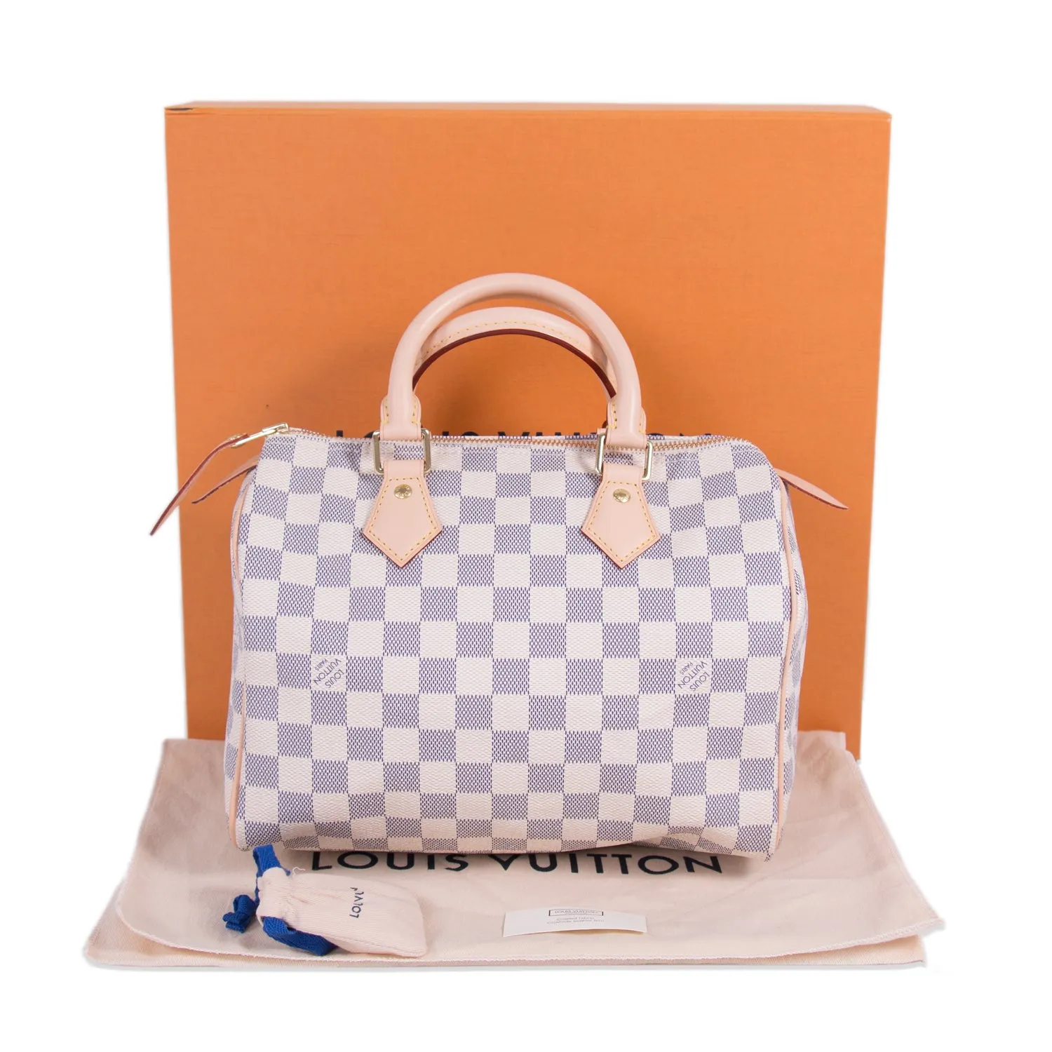 Louis Vuitton Damier Azur Speedy 25