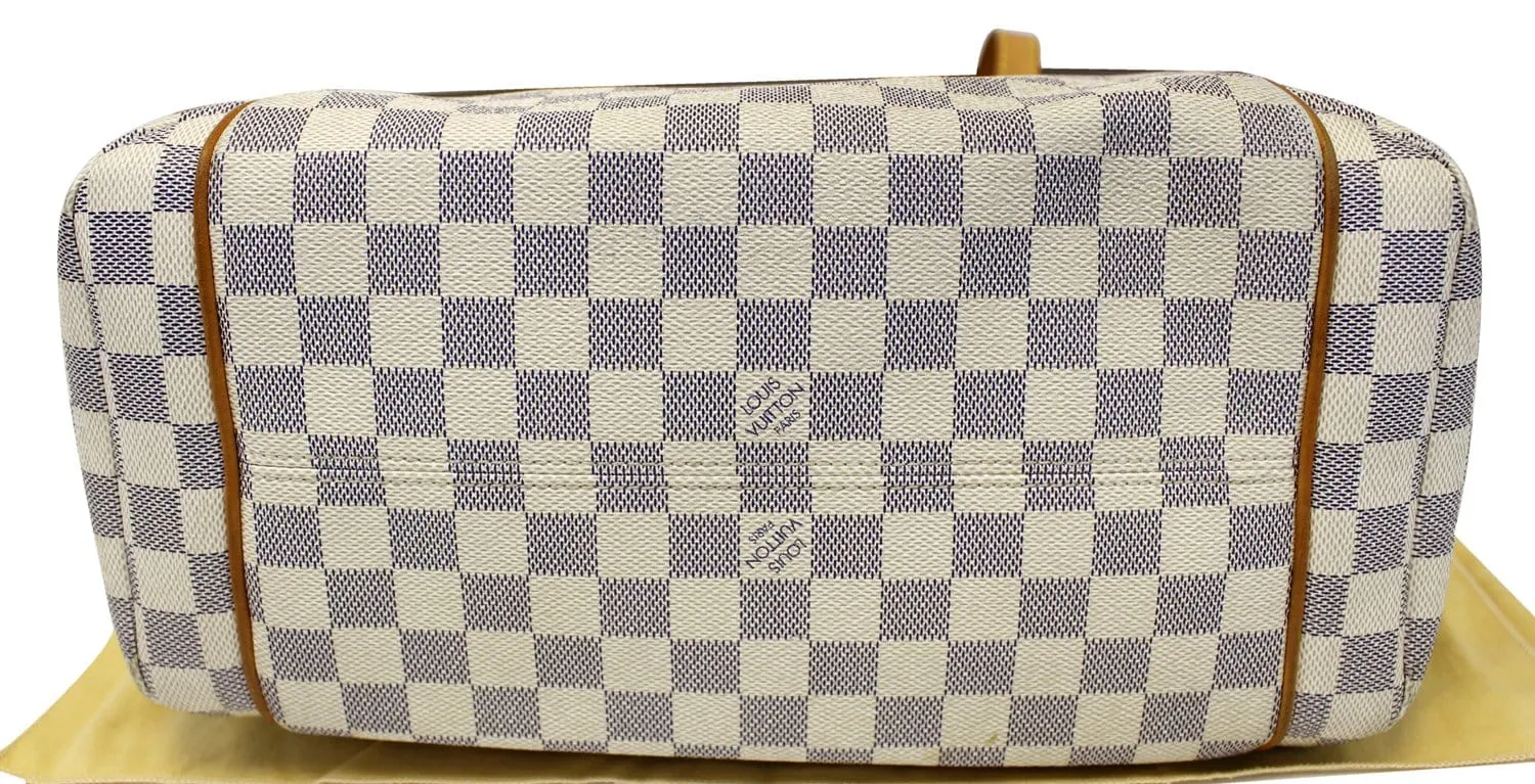 LOUIS VUITTON Damier Azur Totally MM Shoulder Handbag