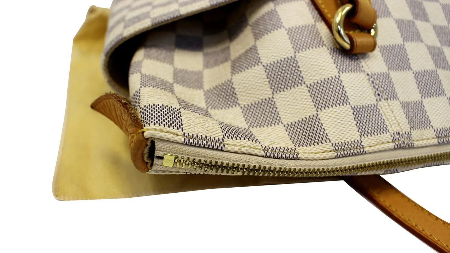 LOUIS VUITTON Damier Azur Totally MM Shoulder Handbag