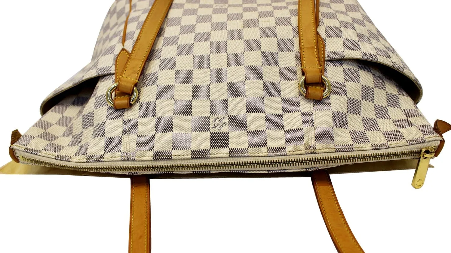 LOUIS VUITTON Damier Azur Totally MM Shoulder Handbag