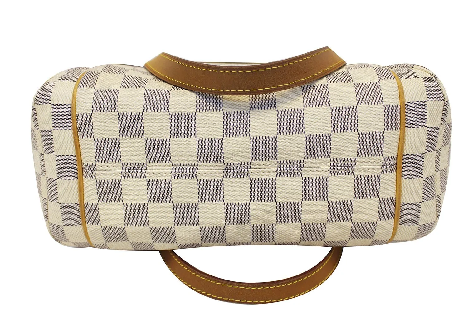 Louis Vuitton Damier Azur Totally PM Brown Shoulder Handbag