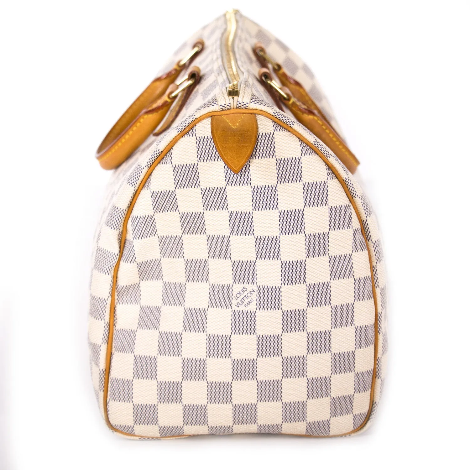 Louis Vuitton Damier Azure Speedy 35