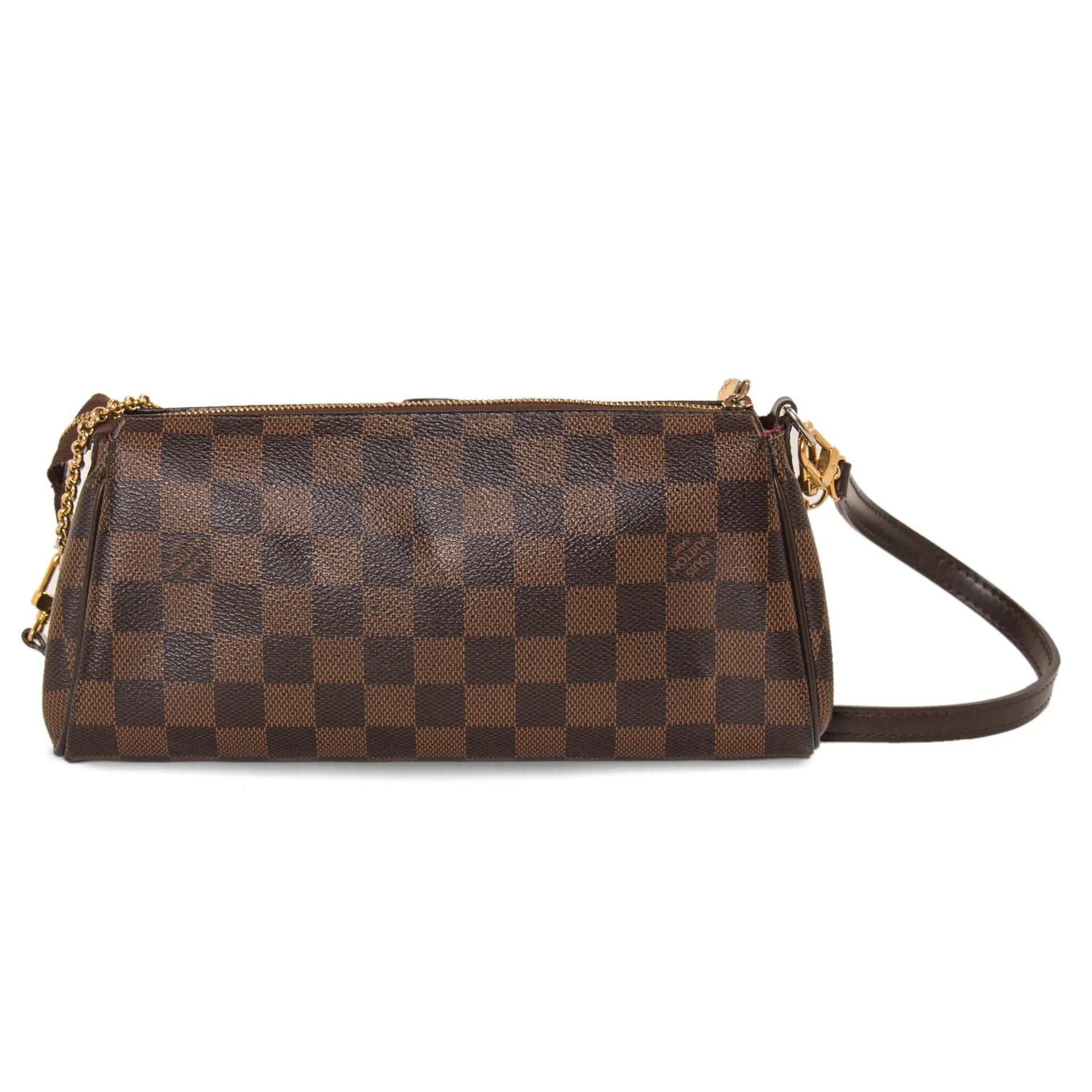 Louis Vuitton Damier Ebene Eva Clutch