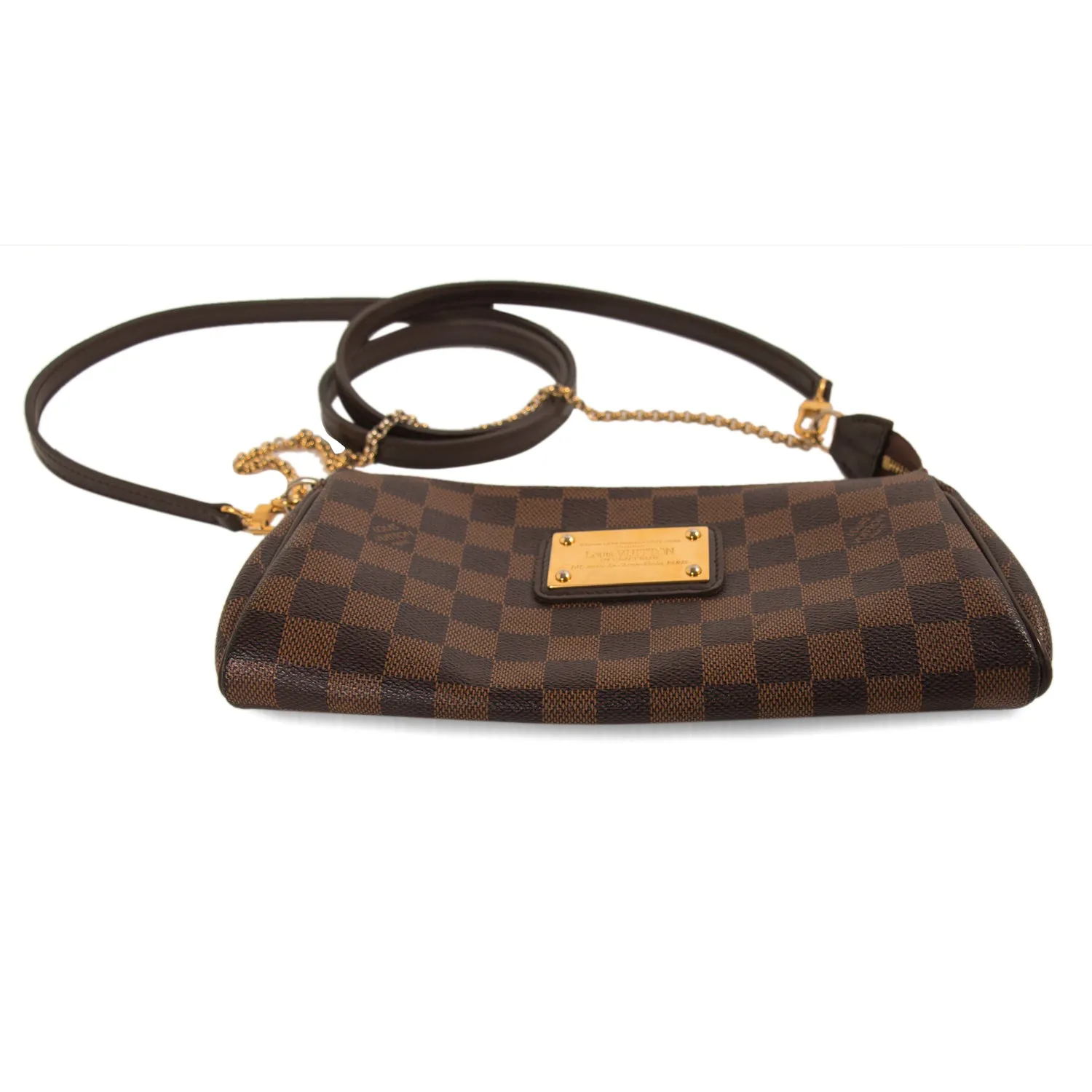 Louis Vuitton Damier Ebene Eva Clutch