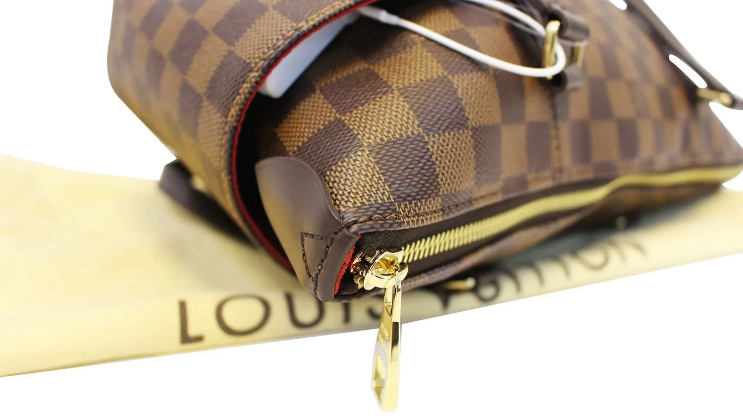 LOUIS VUITTON Damier Ebene Totally PM Shoulder Bag