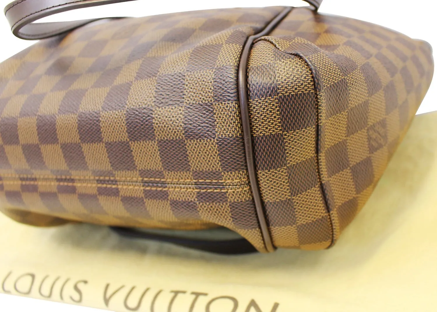 LOUIS VUITTON Damier Ebene Totally PM Shoulder Bag