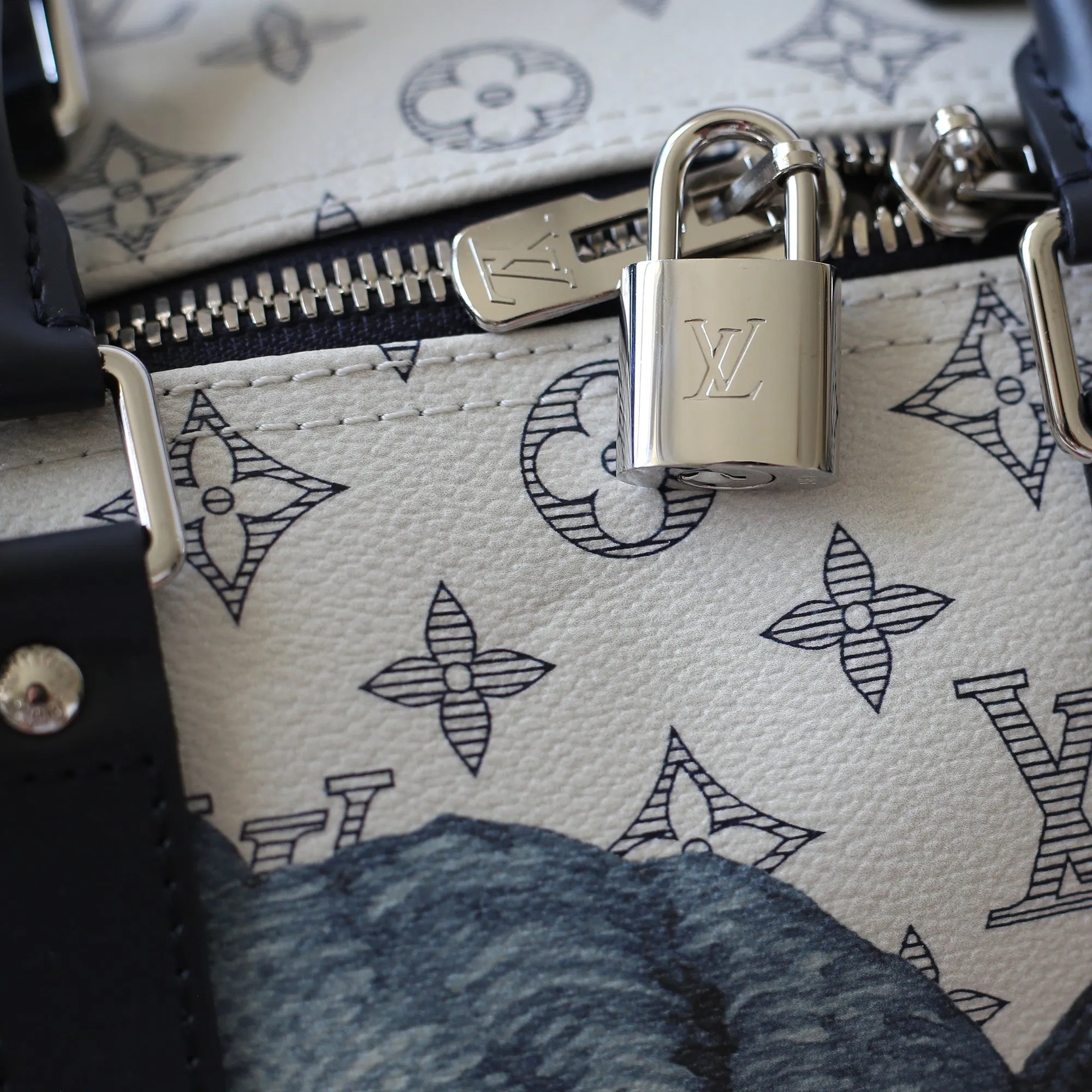 Louis Vuitton | Dune Savane Monogram Chapman Brother's Keepall | 45