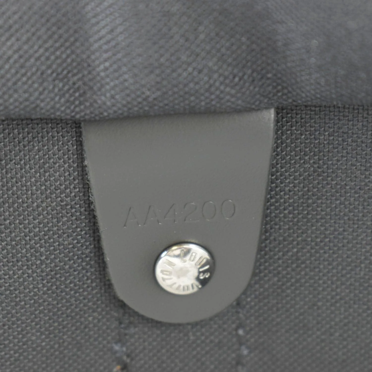 LOUIS VUITTON Keepall 55 Bandouliere Monogram Eclipse Travel Bag Black