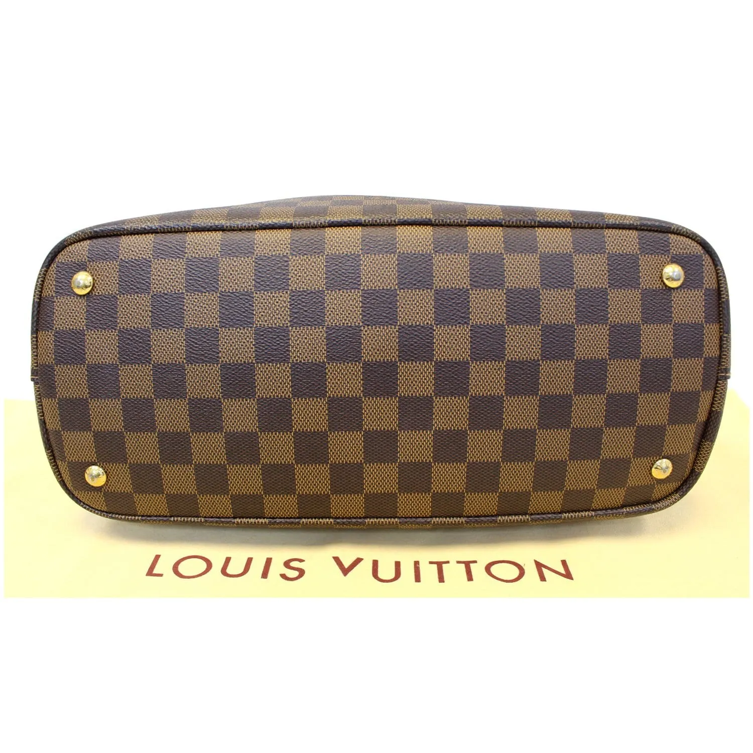 LOUIS VUITTON Kensington Damier Ebene Shoulder Handbag