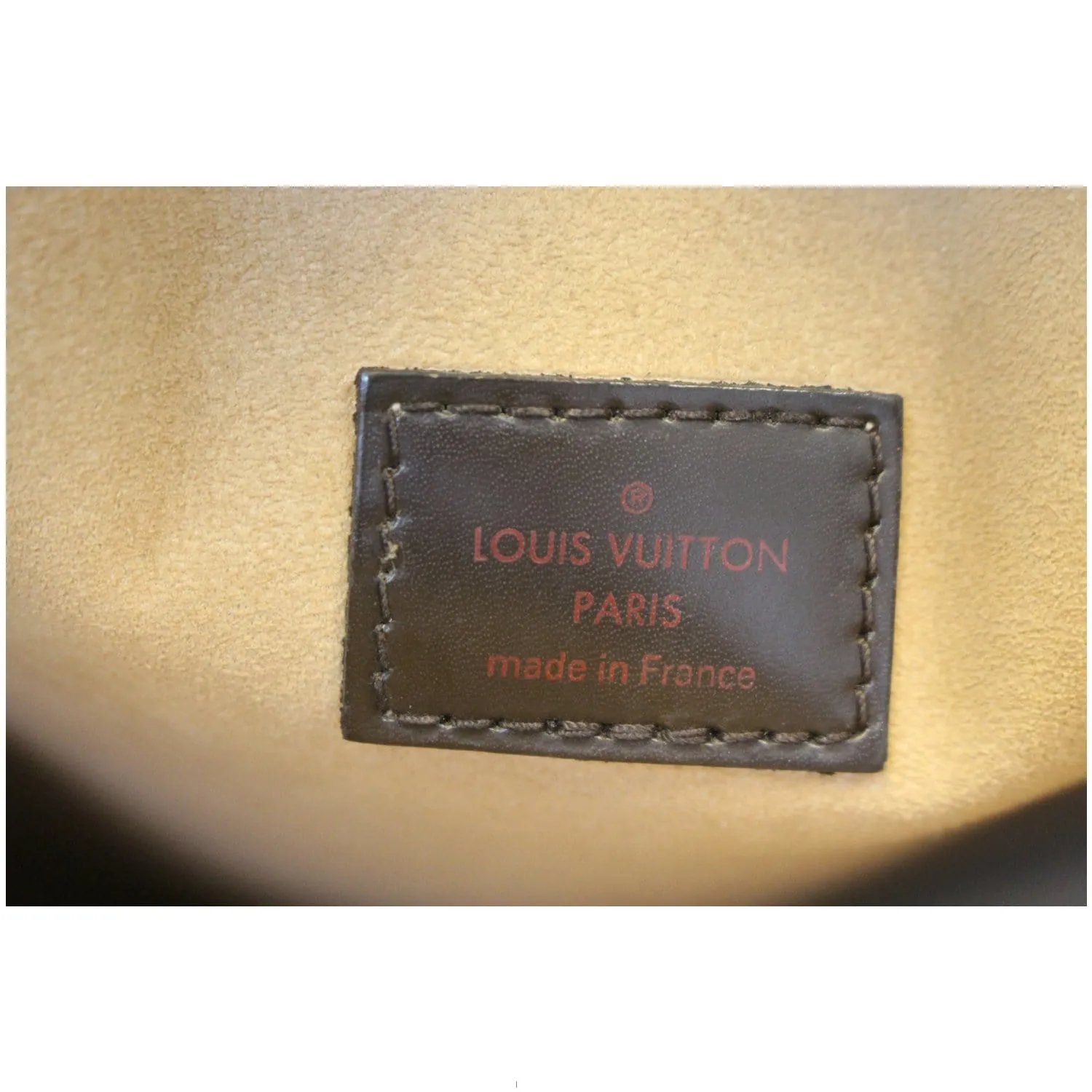 LOUIS VUITTON Kensington Damier Ebene Shoulder Handbag