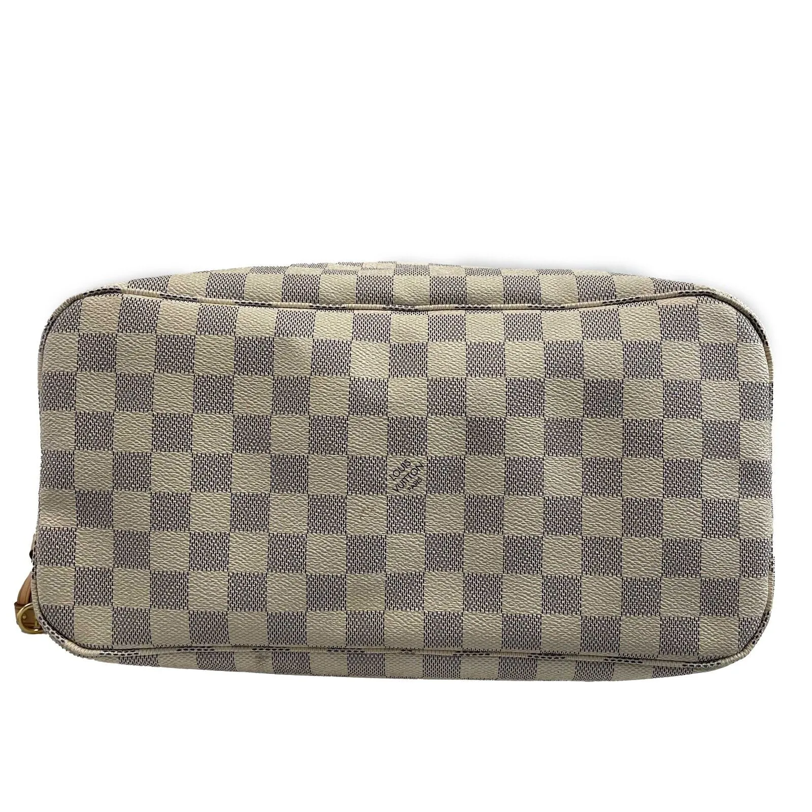 Louis Vuitton - LV Neverfull MM Damier Azur Cream Canvas Tote