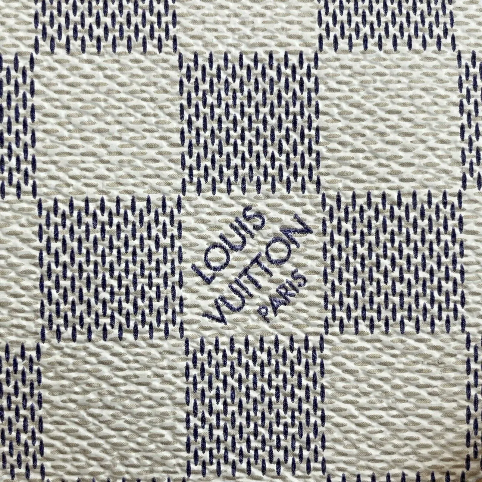 Louis Vuitton - LV Neverfull MM Damier Azur Cream Canvas Tote