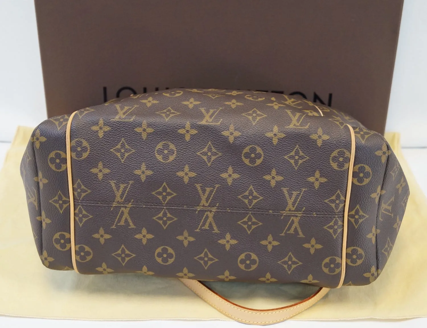LOUIS VUITTON Monogram Brown Totally MM Tote Bag