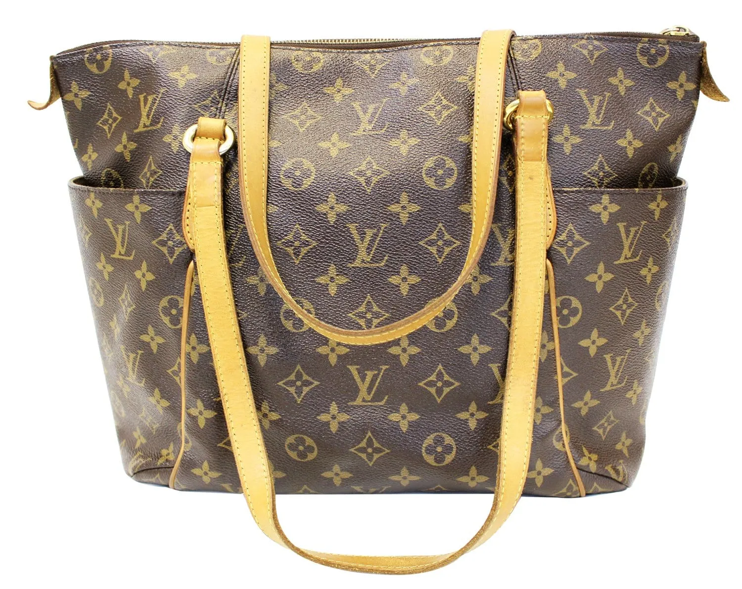 LOUIS VUITTON Monogram Canvas Totally MM Tote Brown Bag