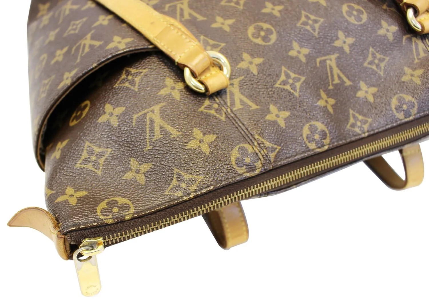 LOUIS VUITTON Monogram Canvas Totally MM Tote Brown Bag