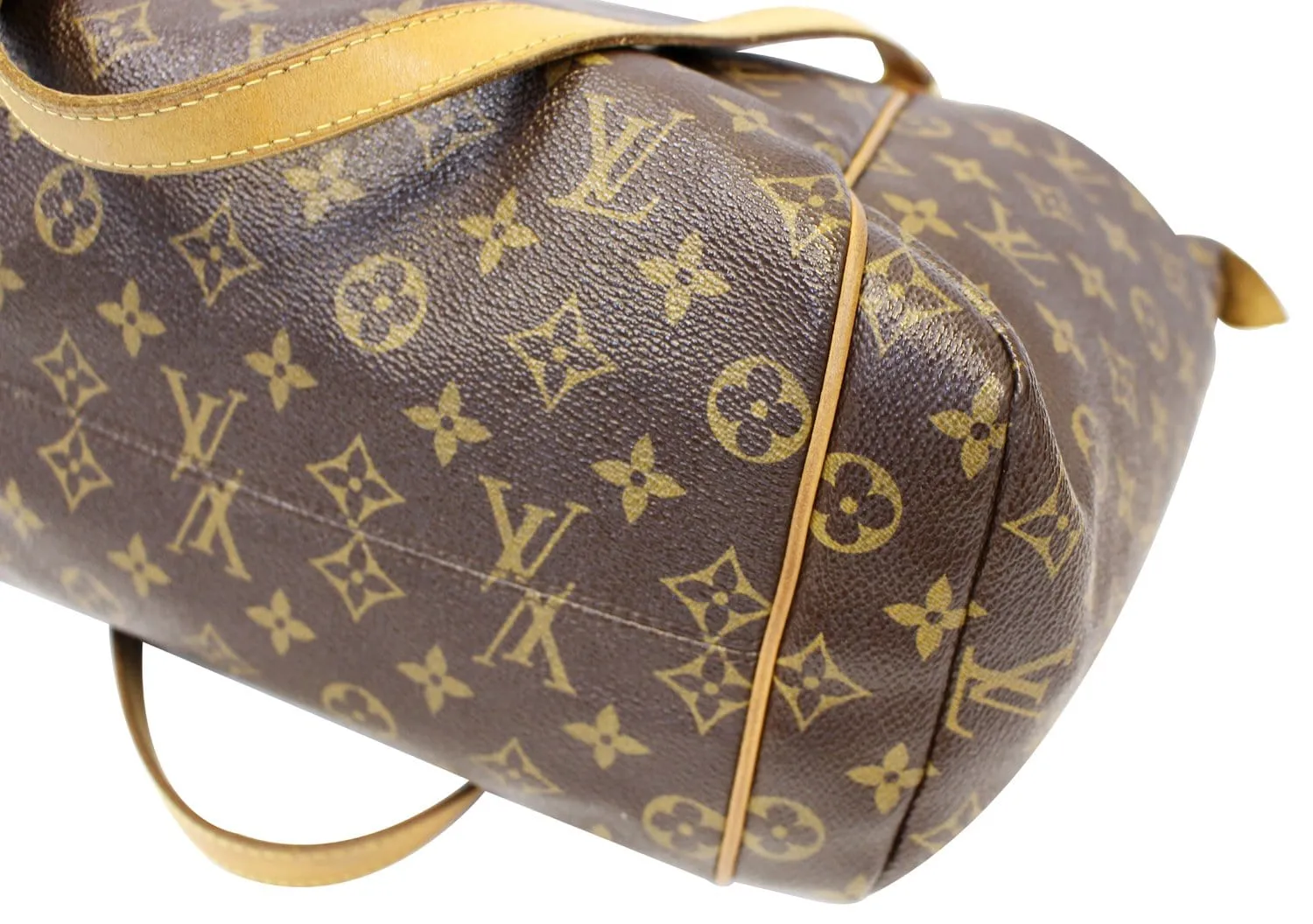 LOUIS VUITTON Monogram Canvas Totally MM Tote Brown Bag