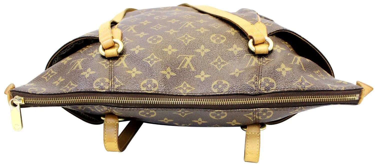 LOUIS VUITTON Monogram Canvas Totally MM Tote Brown Bag