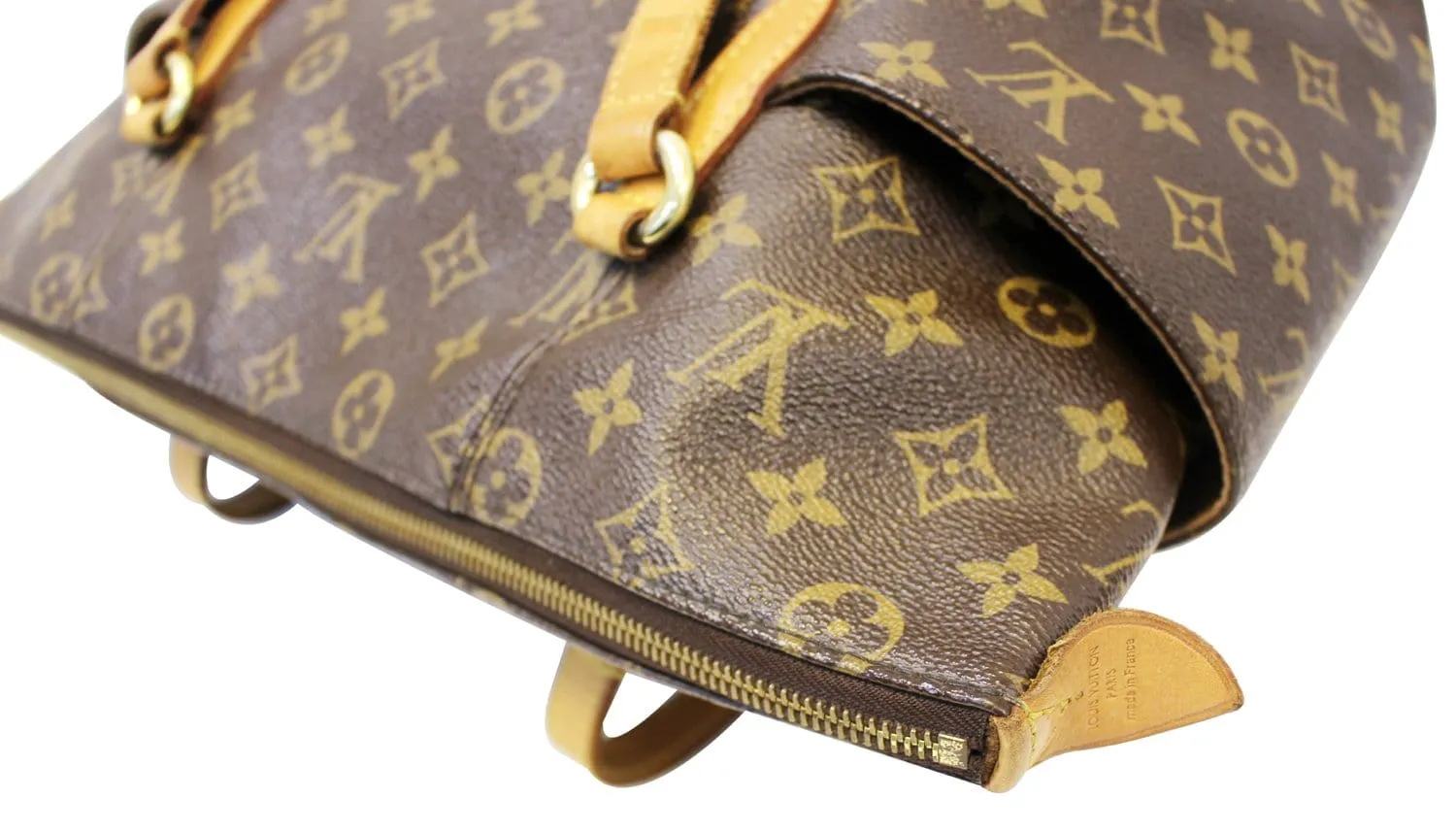 LOUIS VUITTON Monogram Canvas Totally MM Tote Brown Bag