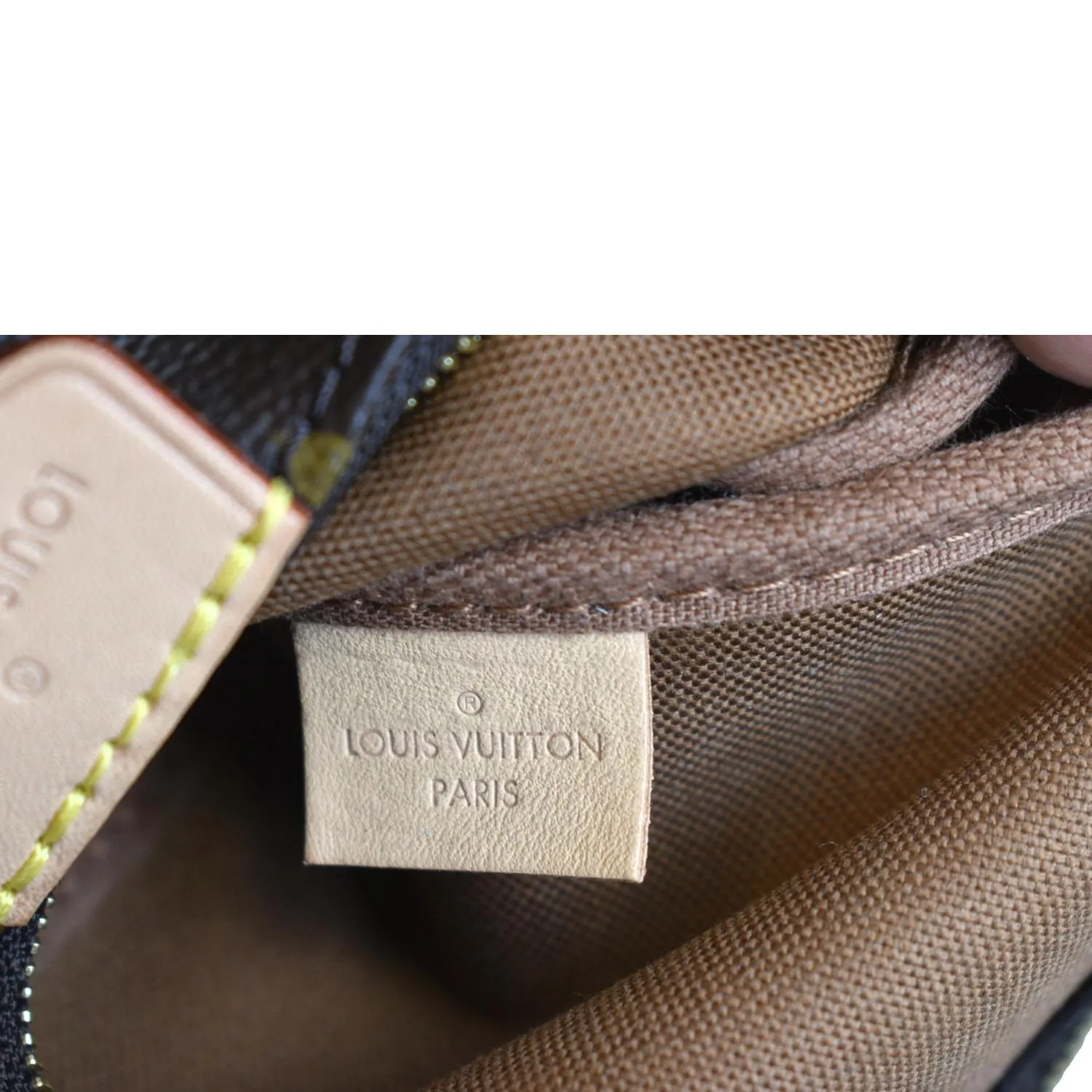 LOUIS VUITTON Multi Pochette Accessoires Monogram Canvas Shoulder Bag Khaki