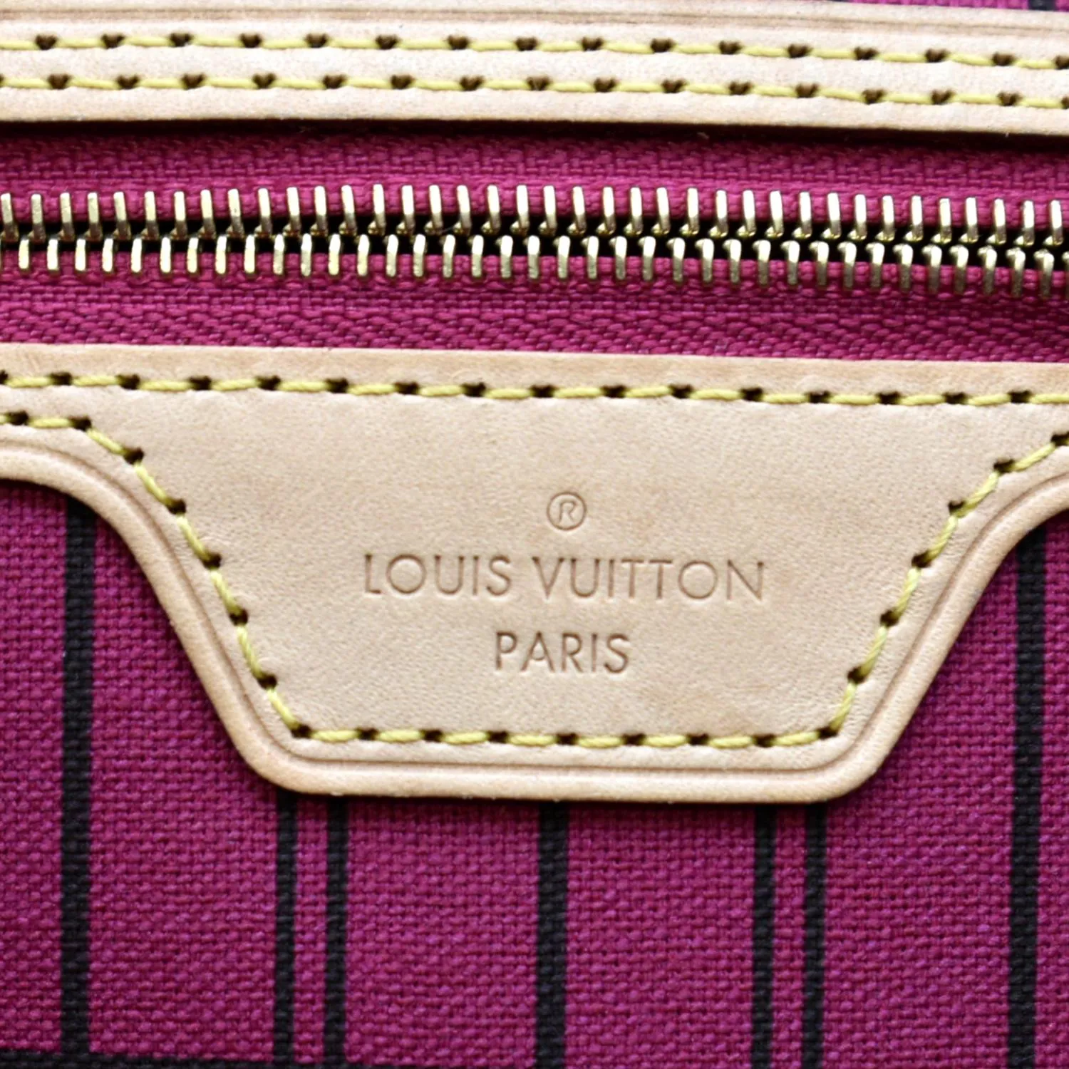 LOUIS VUITTON Neverfull GM Monogram Canvas Tote Bag Brown