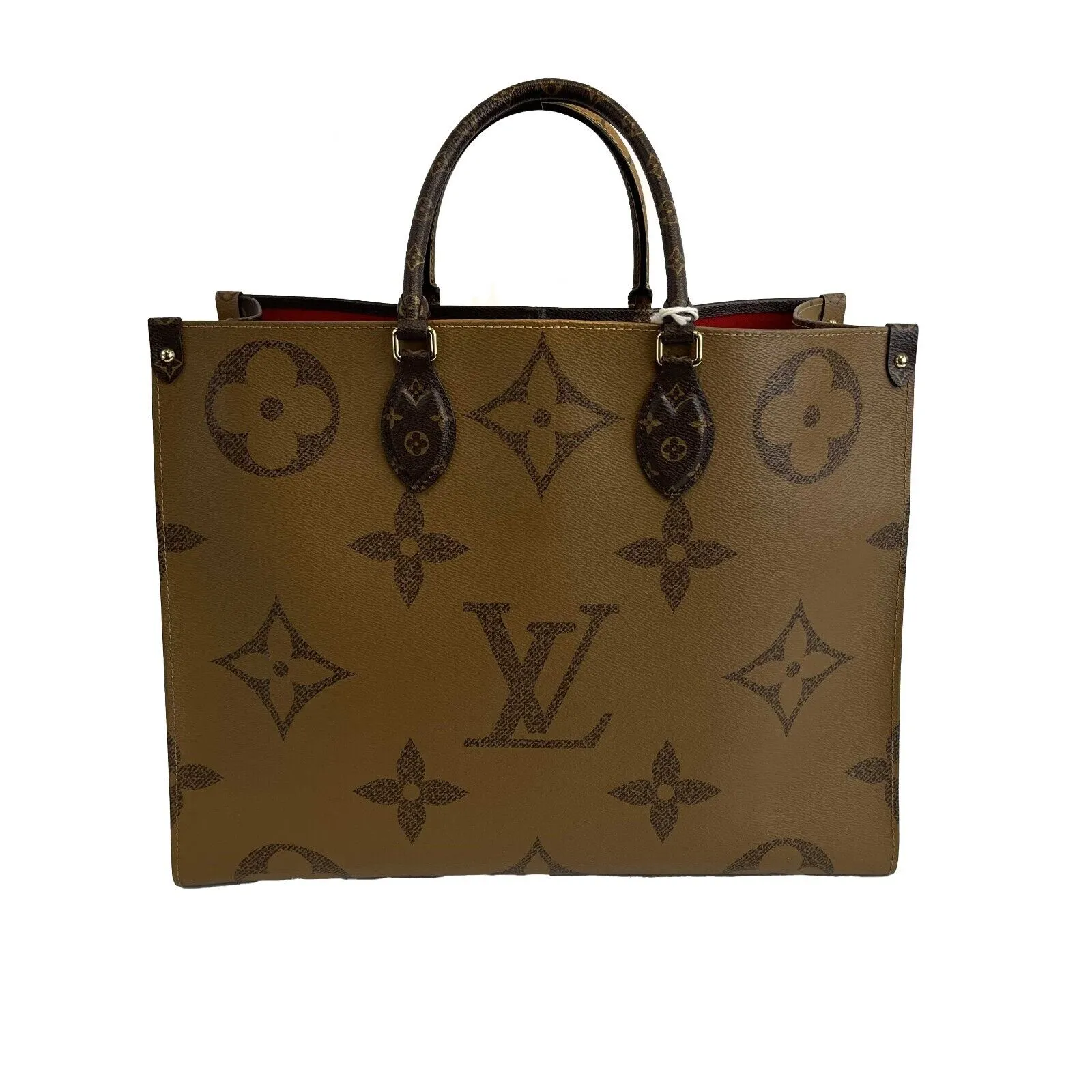 Louis Vuitton - OnTheGo GM Monogram Tote Reverse - Brown w/ Shoulder Strap