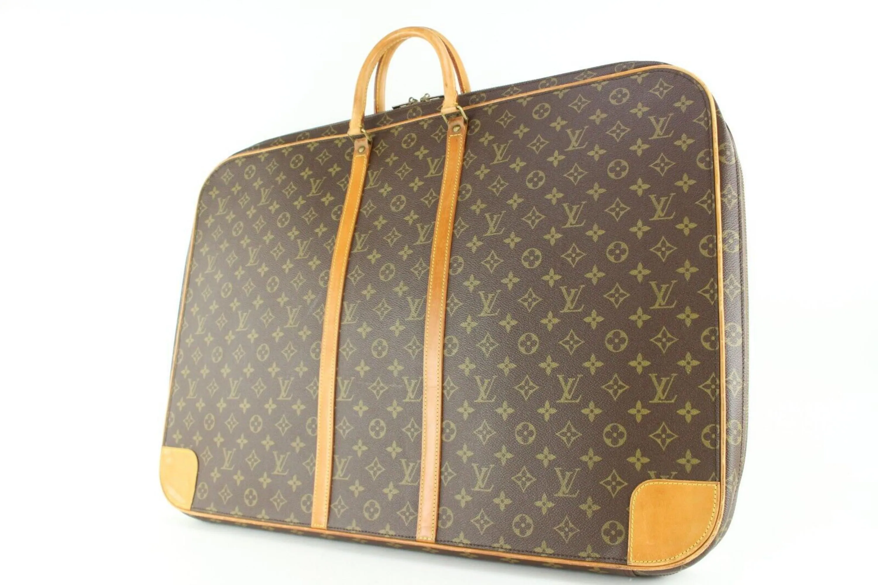 Louis Vuitton Rare Monogram Artwork Canvas Portfolio Suitcase Luggage 1LVJ0119