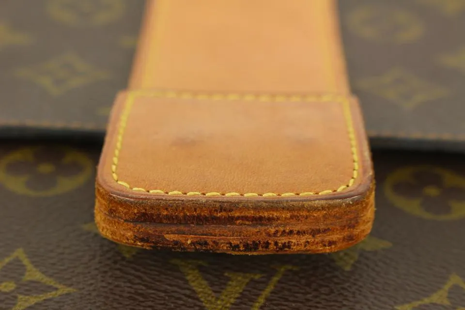 Louis Vuitton Rare Vintage Monogram Lena Portfolio Clutch Porte Documents 1013lv1