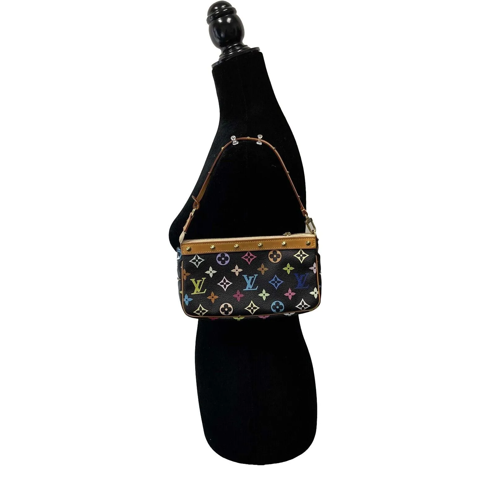 Louis Vuitton - Takashi Murakami Multicolor Pochette - Multicolor Shoulder Bag