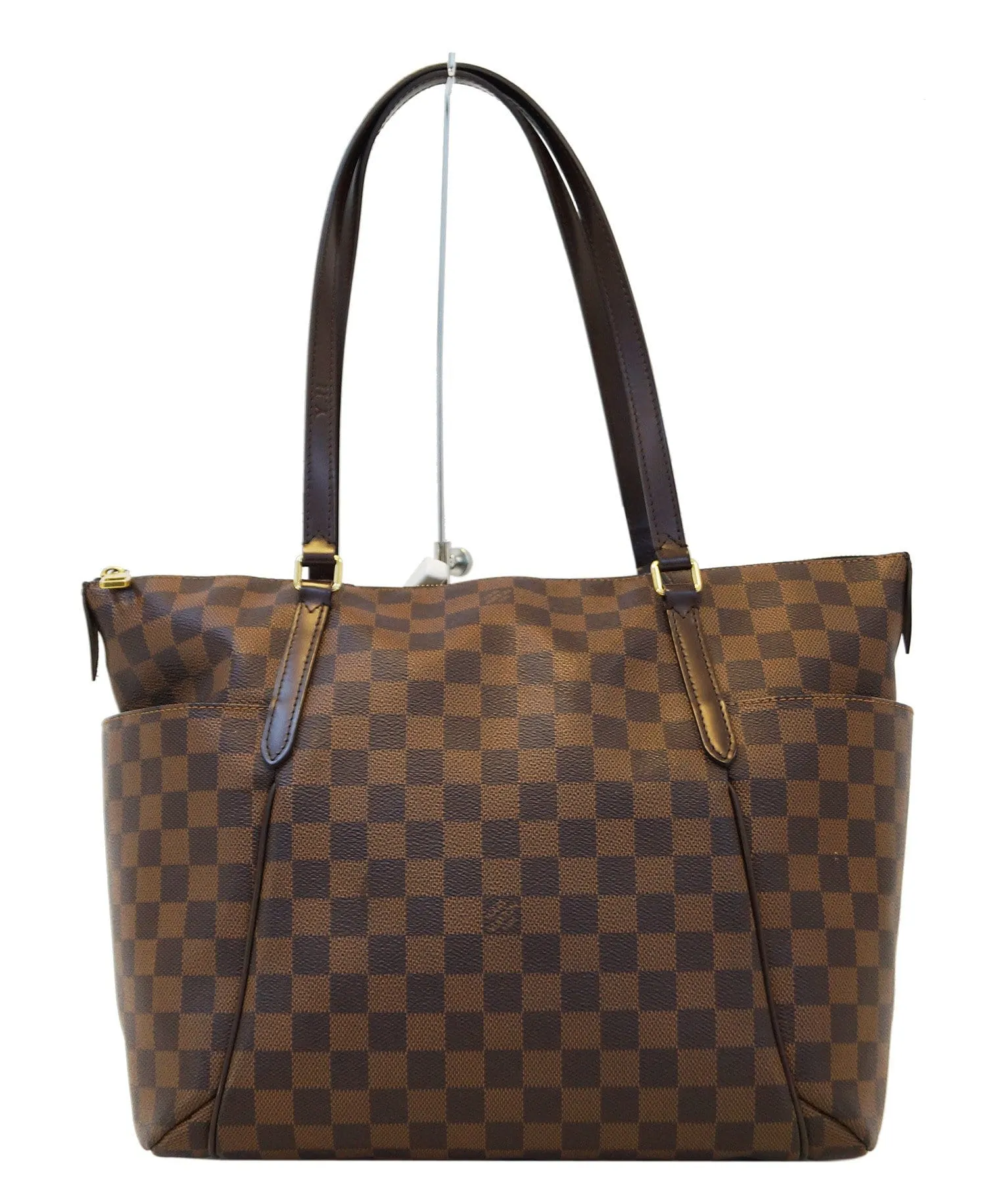 LOUIS VUITTON Totally MM Damier Ebene Shoulder Handbag