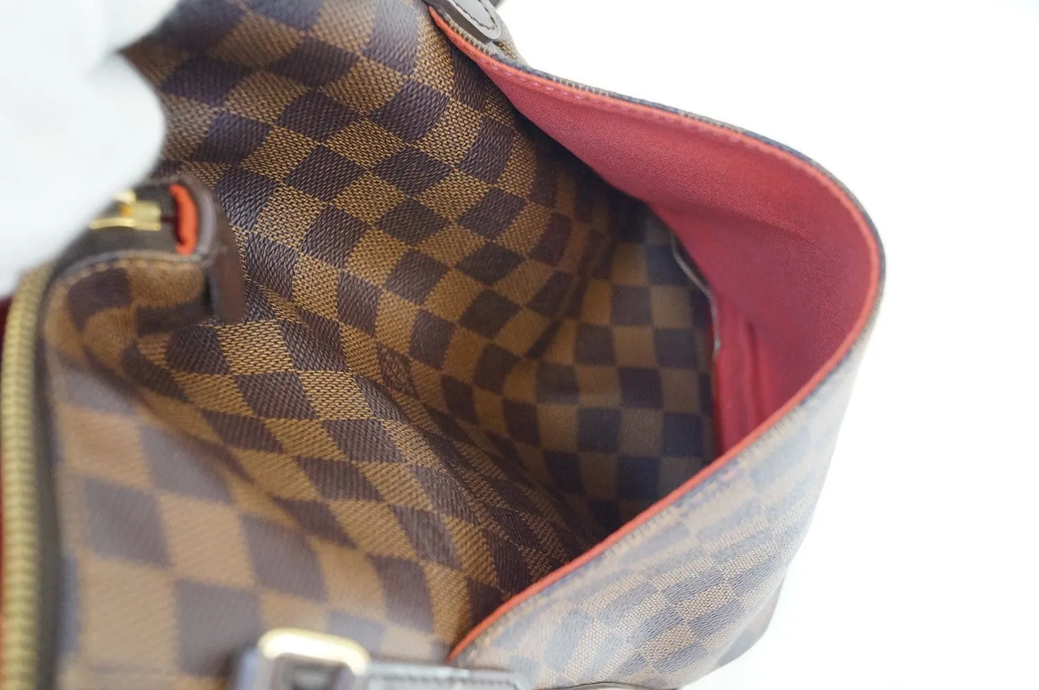 LOUIS VUITTON Totally MM Damier Ebene Shoulder Handbag
