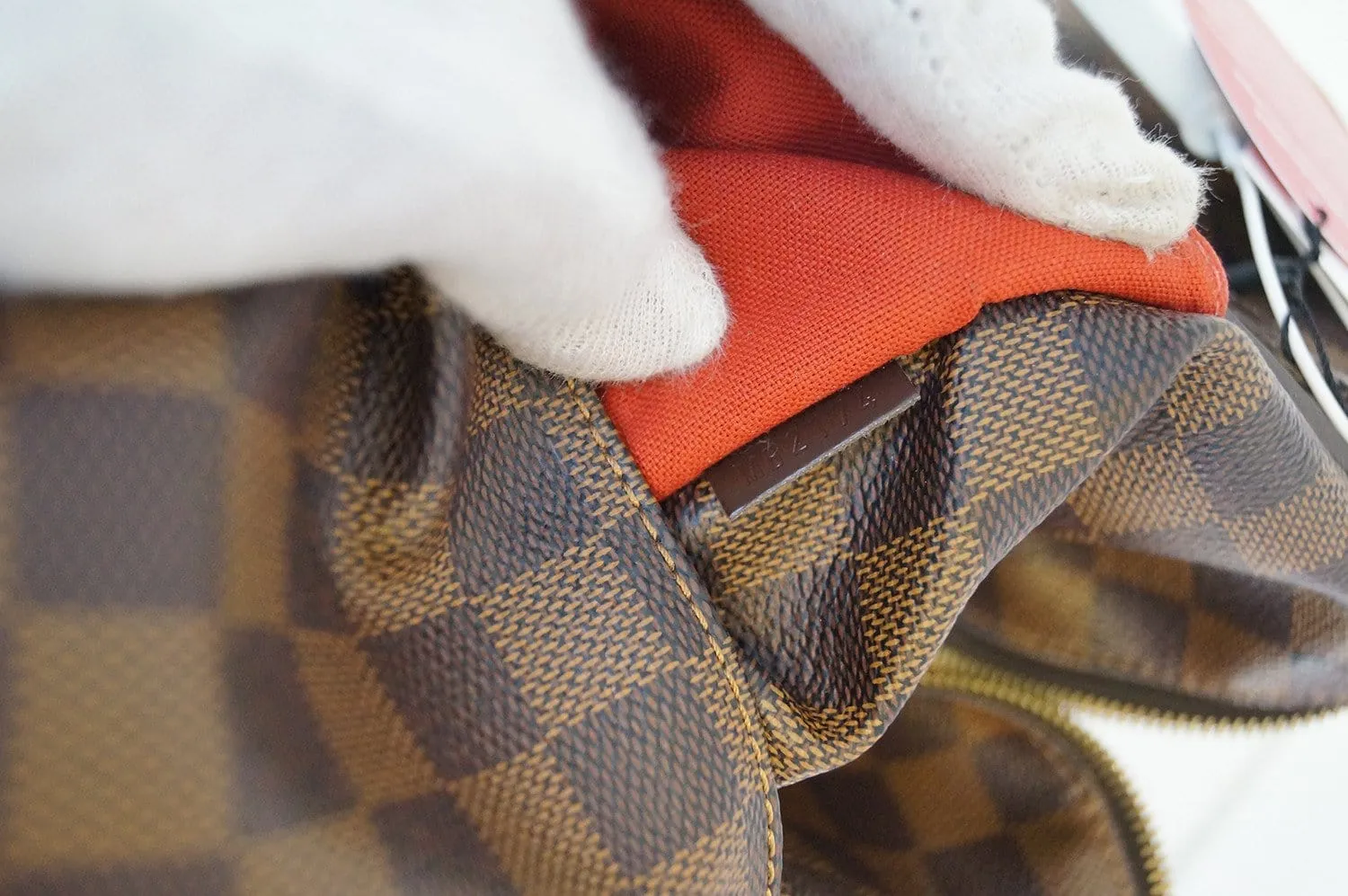 LOUIS VUITTON Totally MM Damier Ebene Shoulder Handbag