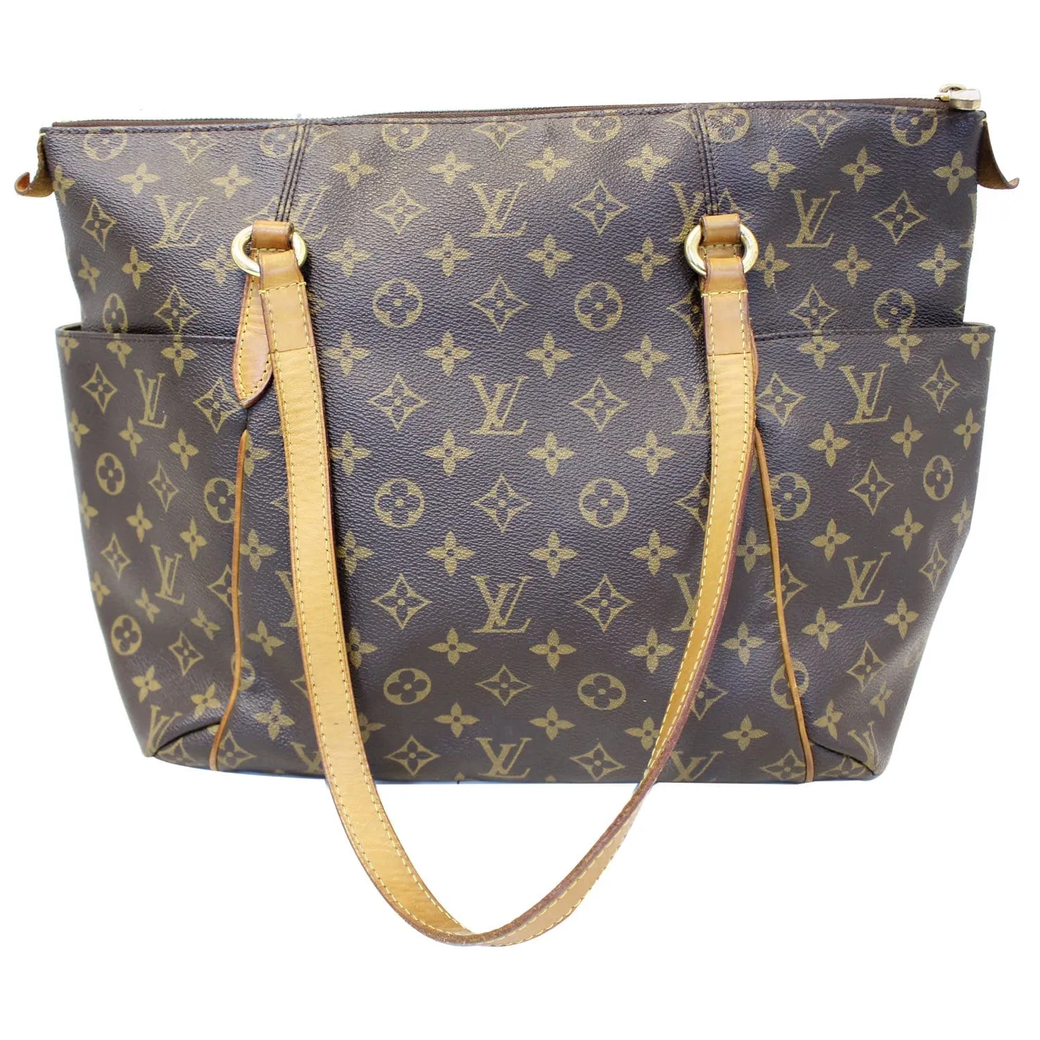 Louis Vuitton Totally MM Monogram Canvas Shoulder Handbag