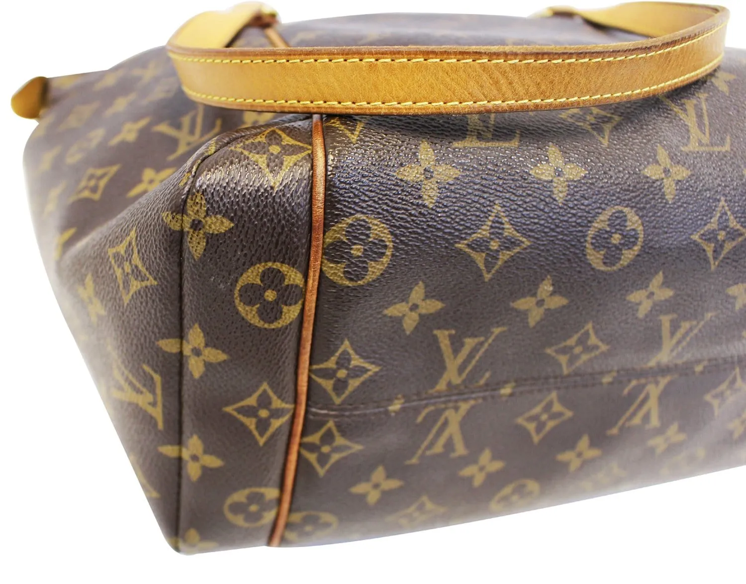 LOUIS VUITTON Used  Monogram Canvas Totally MM Tote Brown Bag