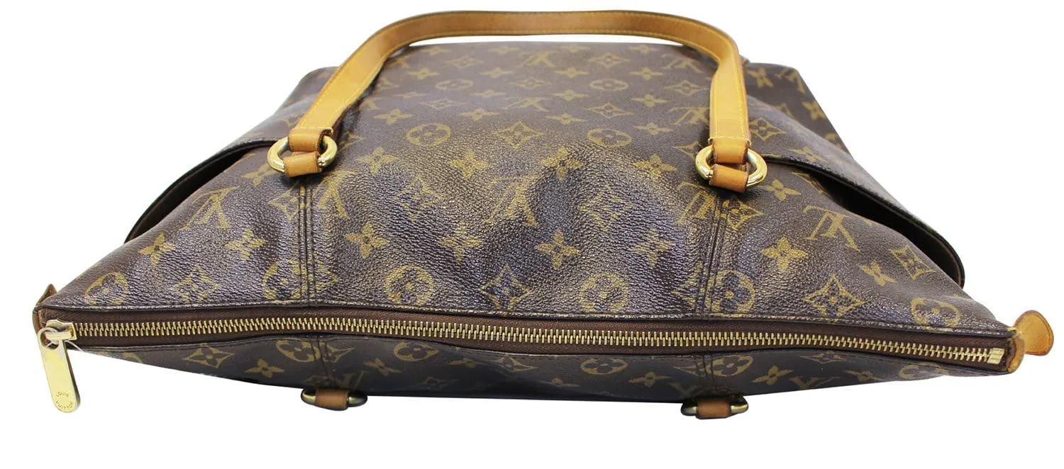 LOUIS VUITTON Used  Monogram Canvas Totally MM Tote Brown Bag