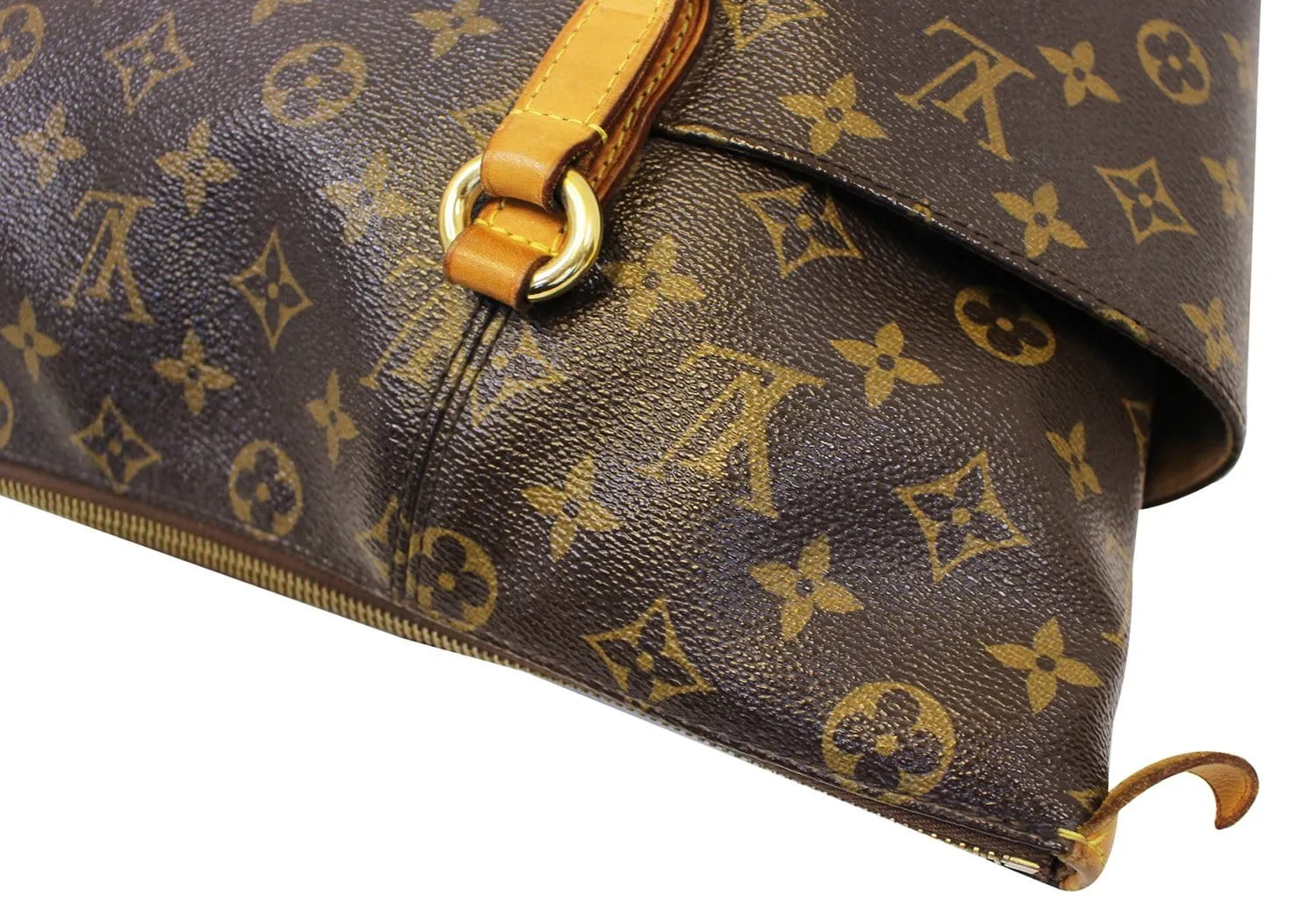 LOUIS VUITTON Used  Monogram Canvas Totally MM Tote Brown Bag