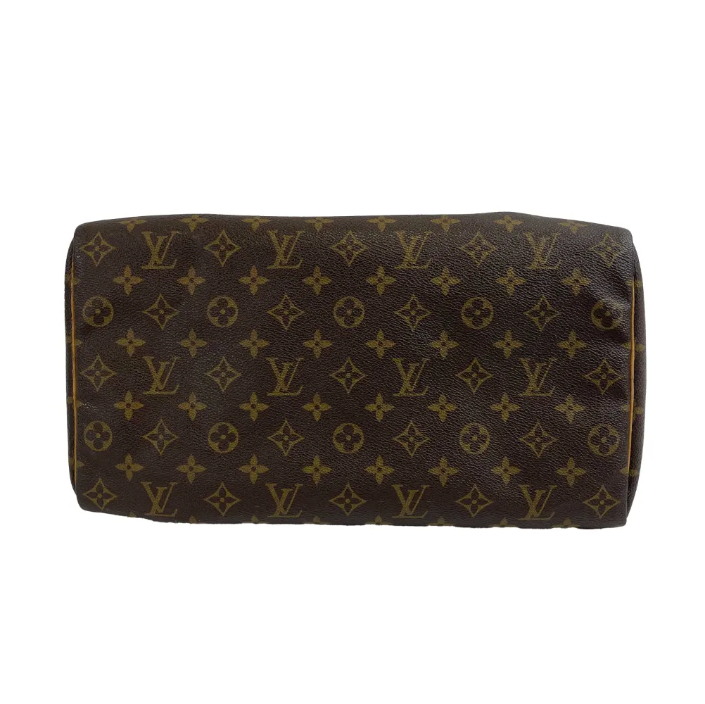 Louis Vuitton - Vintage Speedy Brown Monogram 35 Top Handle - Brown - Handbag