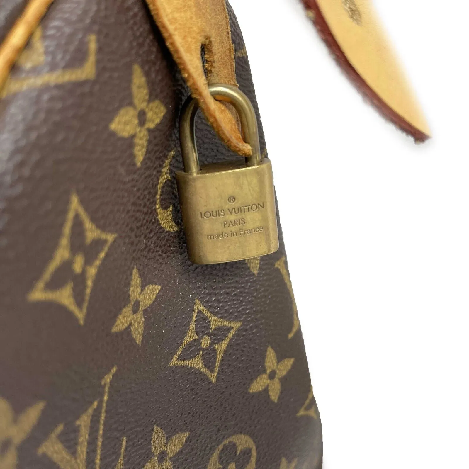 Louis Vuitton - Vintage Speedy Brown Monogram 35 Top Handle - Brown - Handbag