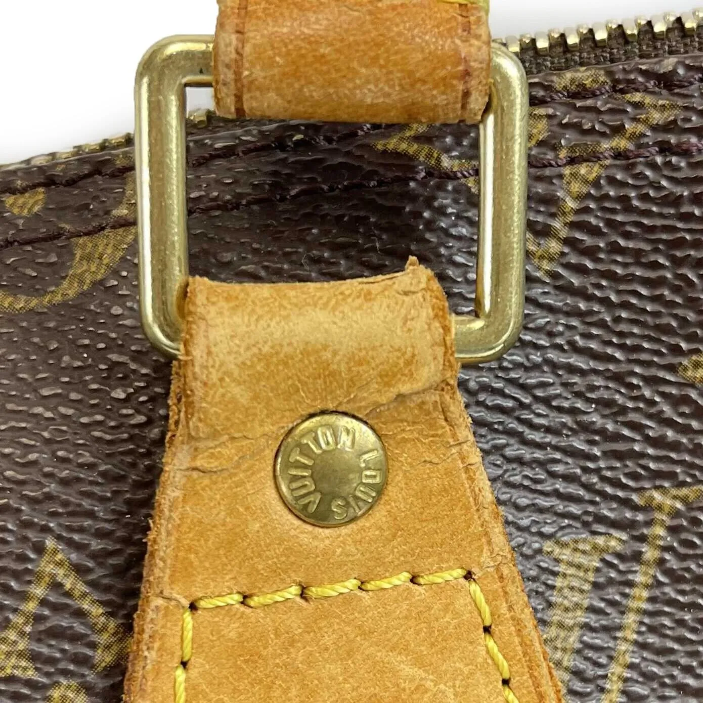 Louis Vuitton - Vintage Speedy Brown Monogram 35 Top Handle - Brown - Handbag