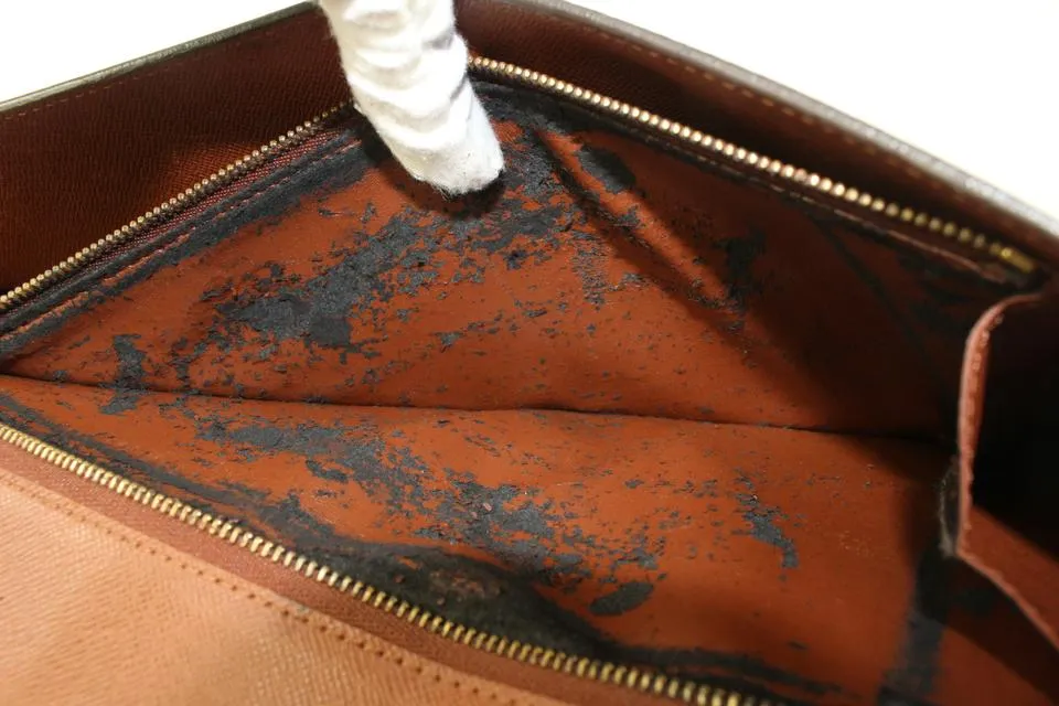 Louis Vuitton XL Monogram Folder Portfolio Document Clutch Porte 825lv66