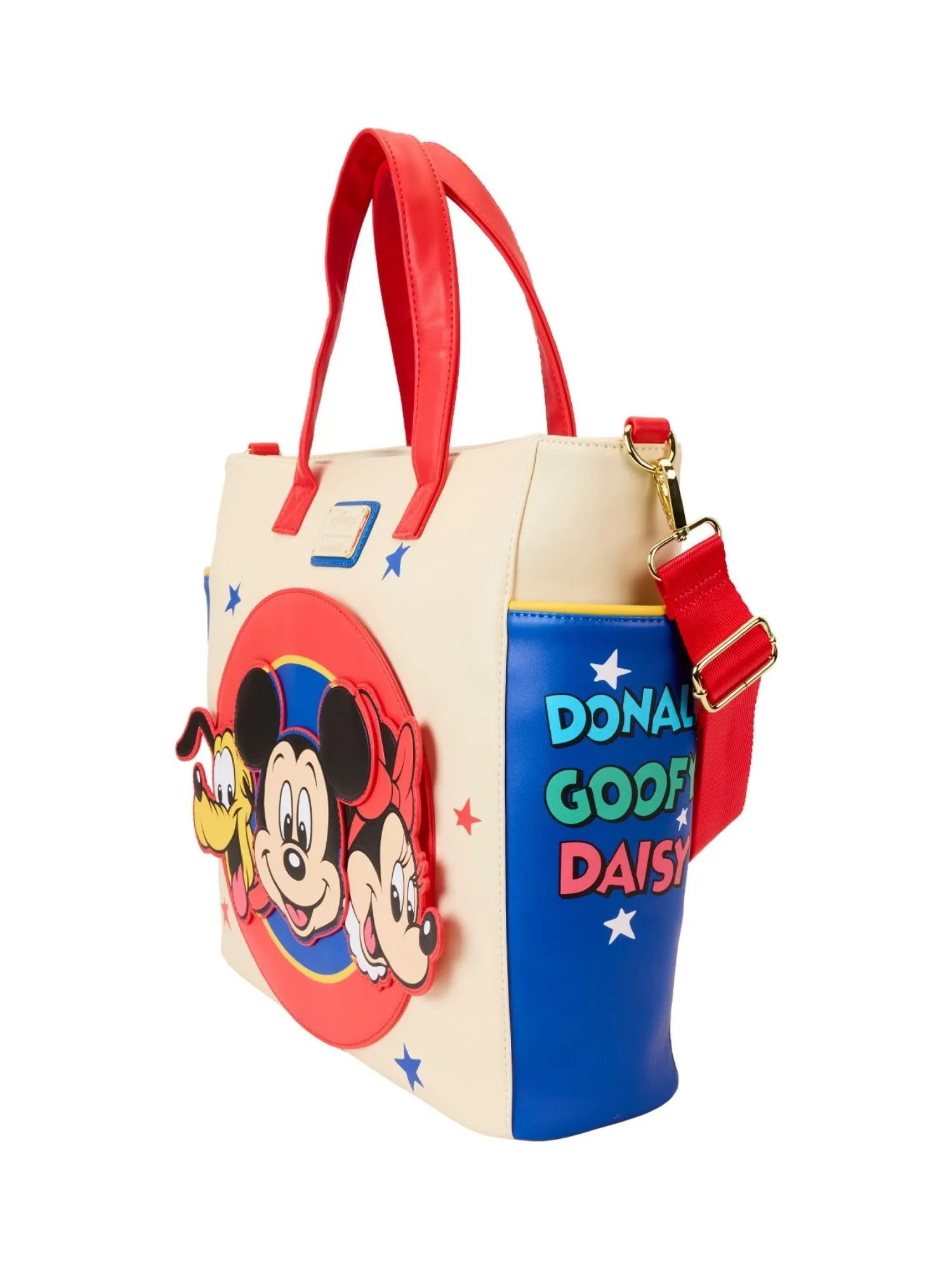 Loungefly x Disney Mickey And Friends Convertible Backpack Tote Bag