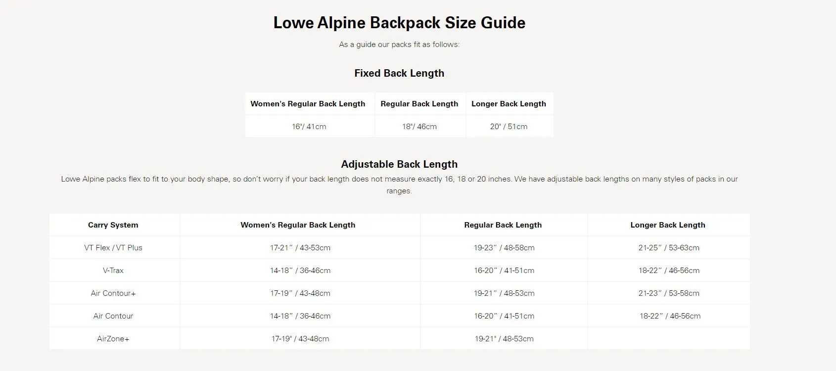 Lowe Alpine Escape Trek 60:70