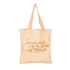 Lydia Printed Canvas Tote