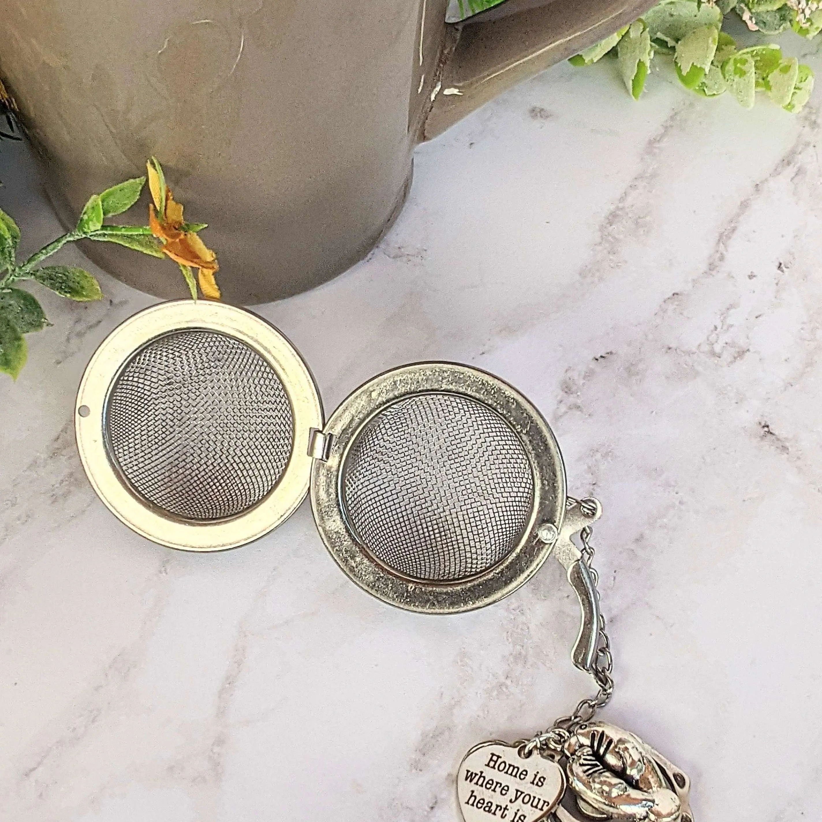 Manatee & Calf - Home is where your Heart is Tea Infuser Steeper